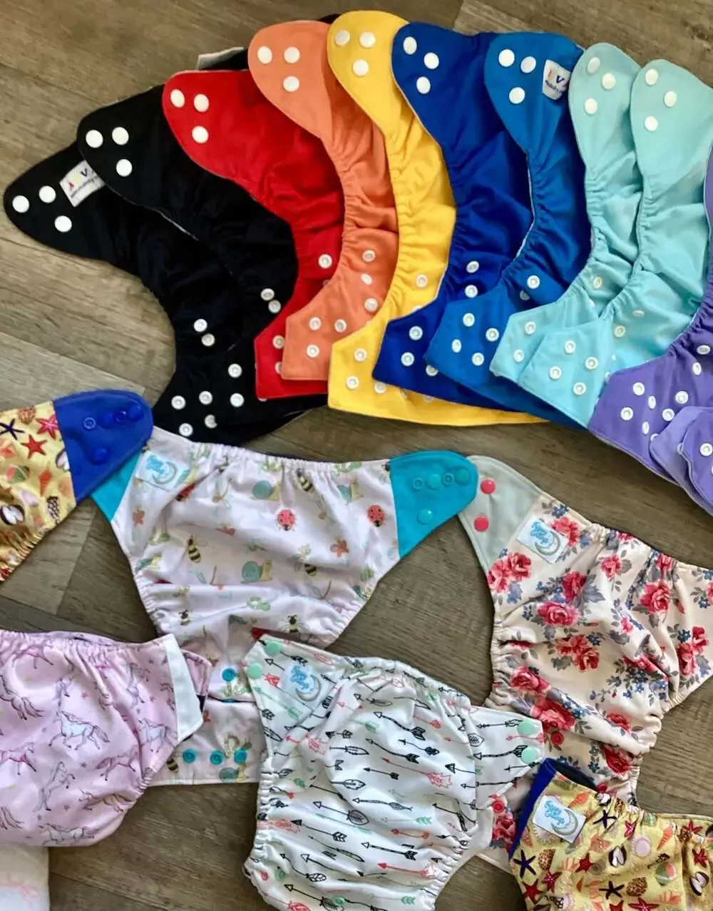Alvababy and Happy Flute Cloth Diaper Lot (23 Pieces)